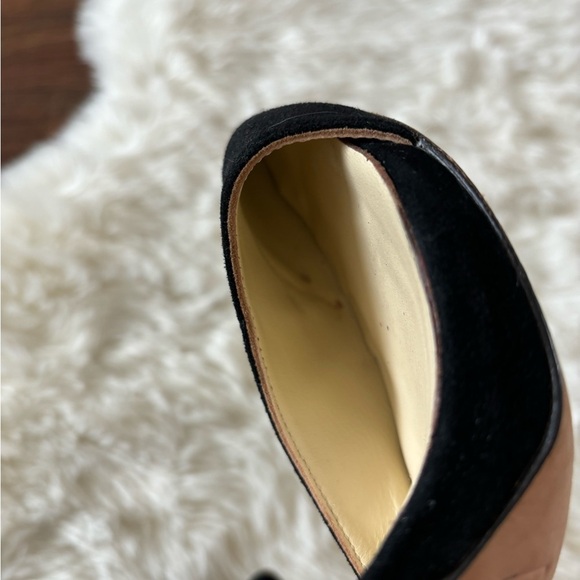 AMINAH ABDUL JILLIL Black Suede Bow Pumps  High Heels Sandals Shoes 8M - Picture 12 of 16